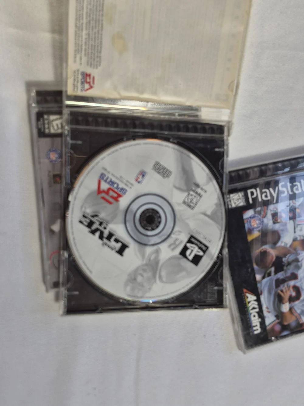 Sony Play station set of 3 games Nba 97 NFL 97, NFL 99